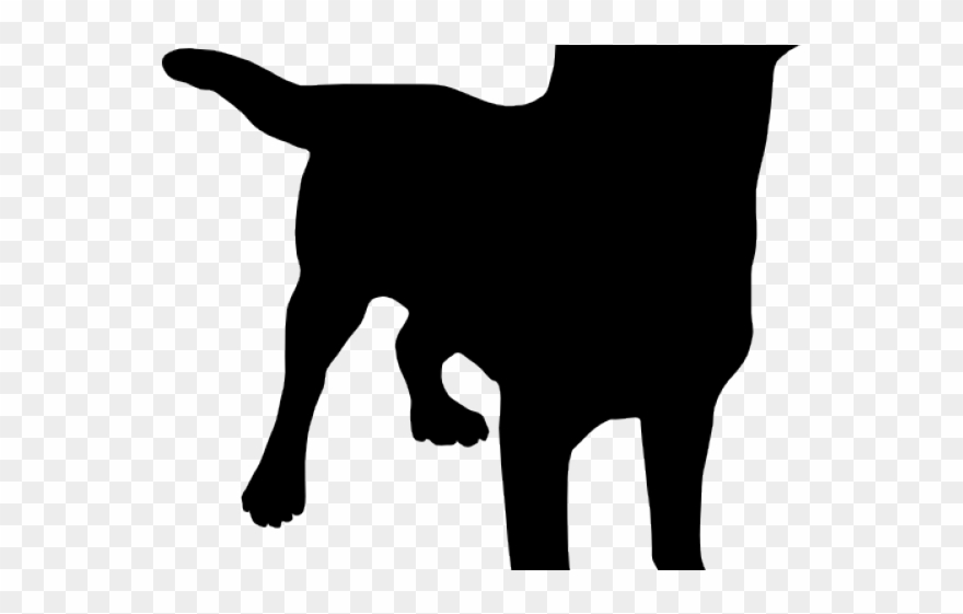 Black Dog Clipart - Clip Art Dog Png Transparent Png