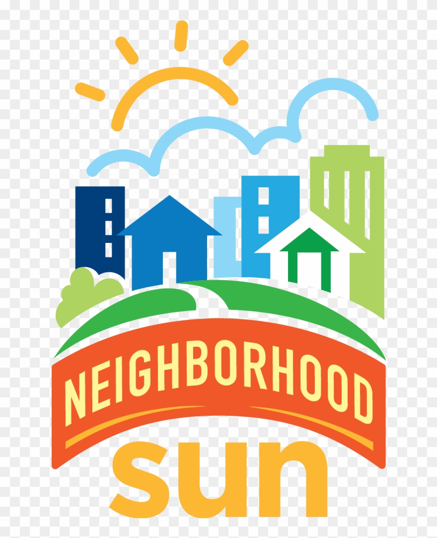 Community Solar Energy - Neighborhood Sun Clipart