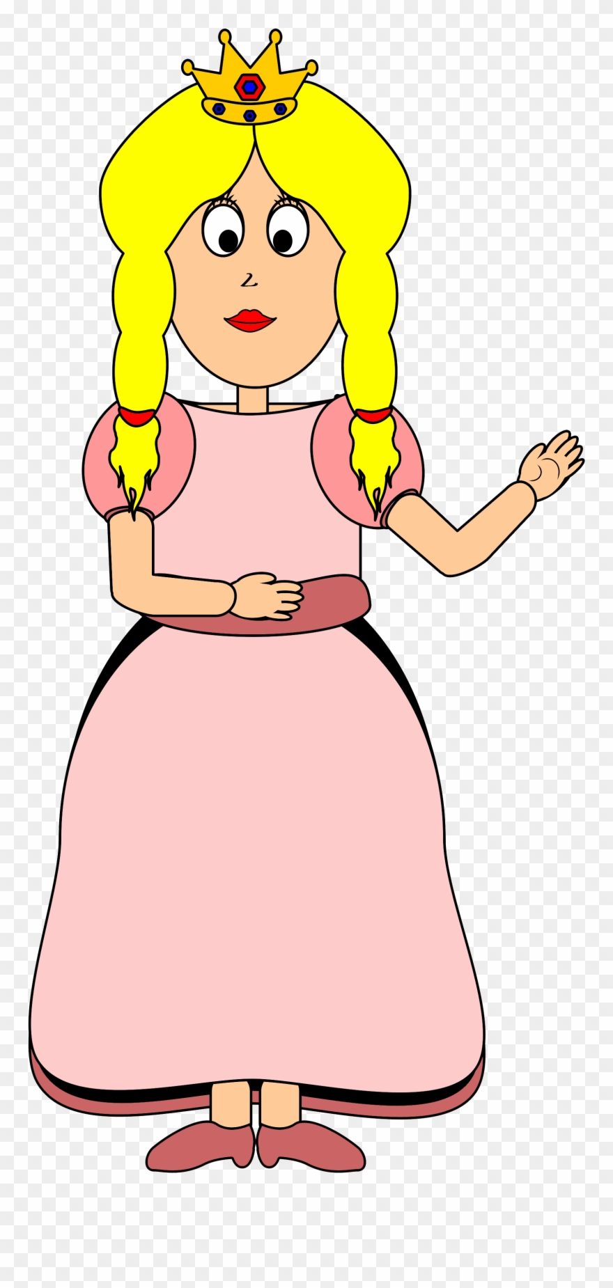 Bilder Einer Prinzessin Als Clipart Gratis Und In Groß - Clip Art - Png Download