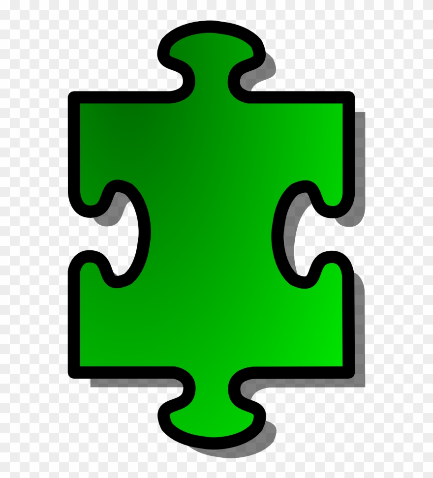 We Rock For Autism Supporting Autism Awareness And - Puzzle Piece Transparent Background Clipart