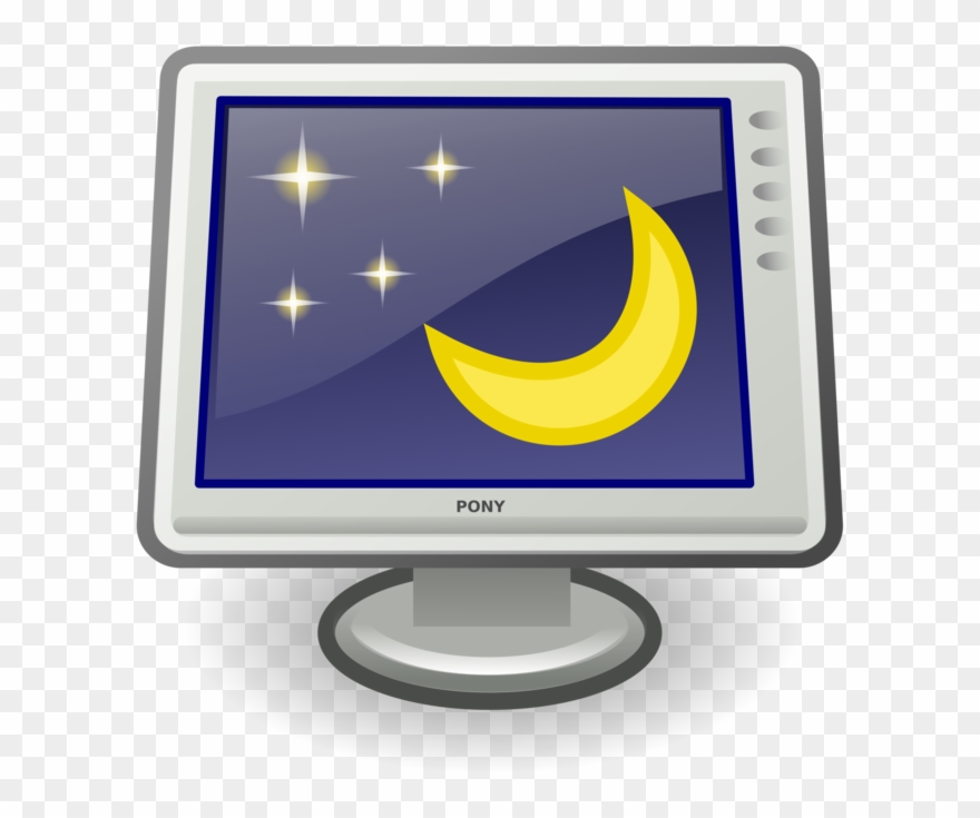 Computer Icons Download Screensaver Computer Monitors - Screen Saver Clipart - Png Download
