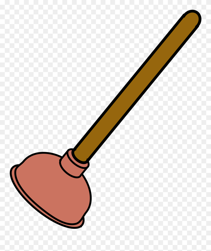 Outhouse Clipart - Plunger Clip Art - Png Download