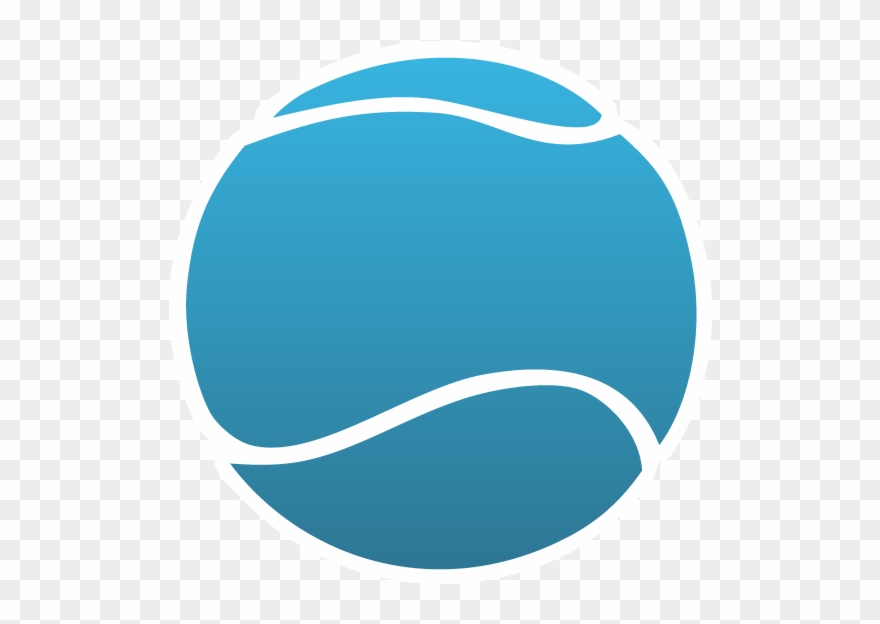 Tennis Ball Clip Art Tennis Ball Static Cling Custom - Logo - Png Download