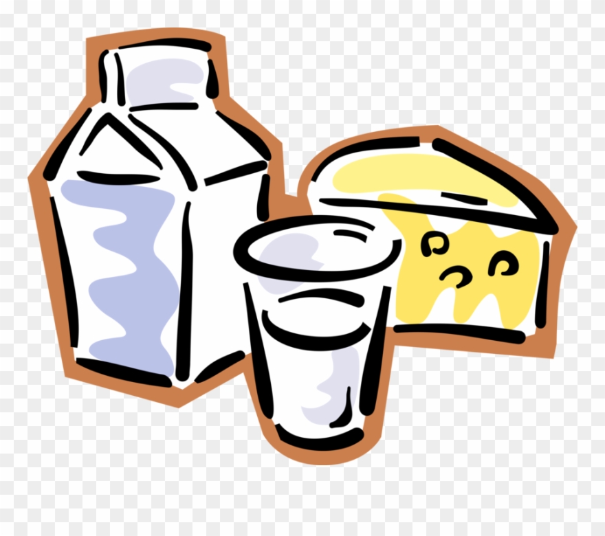 Dairy Clipart Dairy Food - Alkaline Earth Metals Food - Png Download