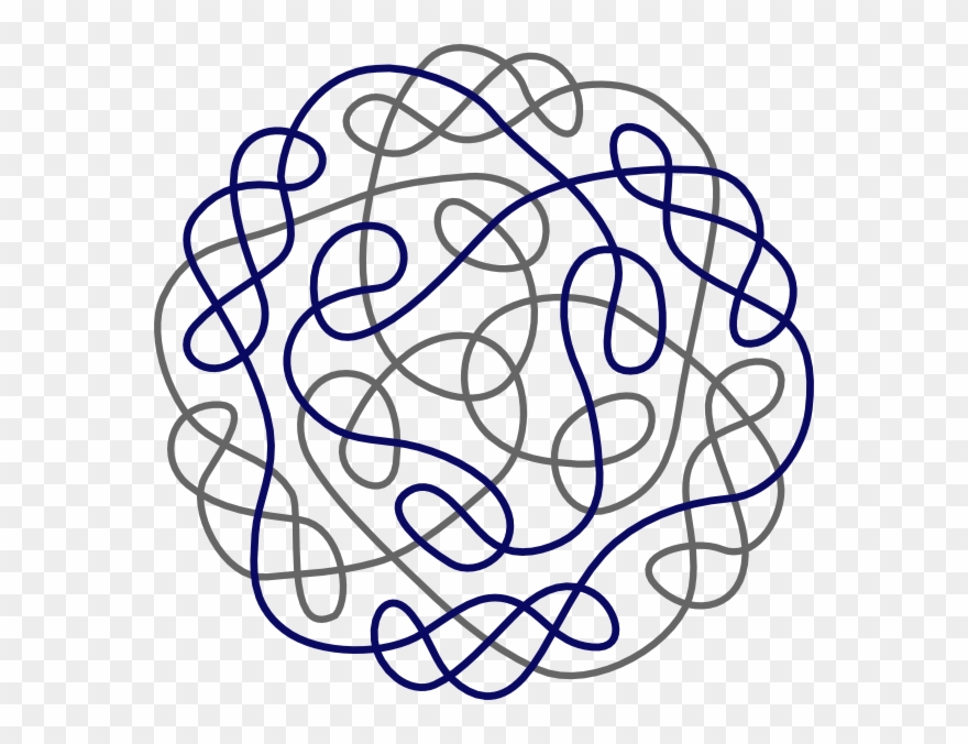 Skye Tangle Pattern Clipart