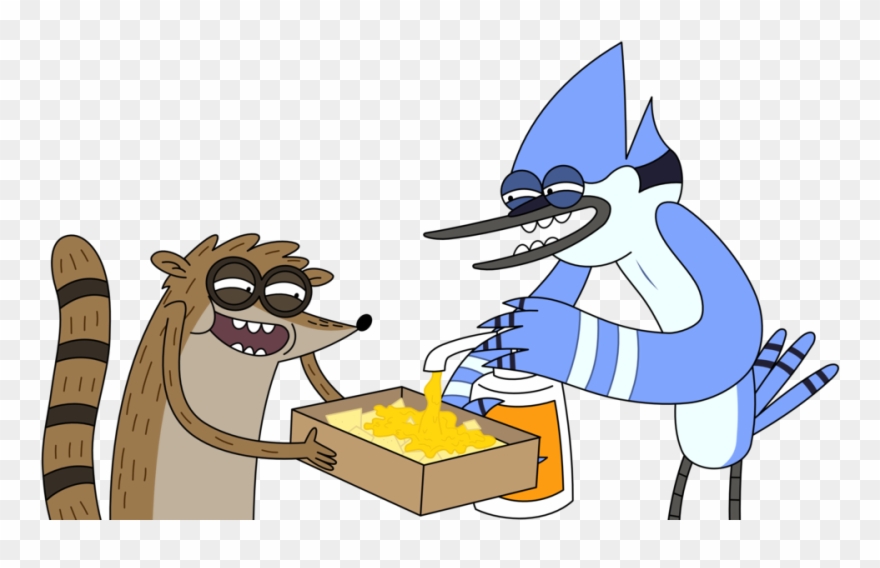 Nachos Vector Cheese Cartoon Svg Library Library - Mordecai And Rigby Nachos Clipart