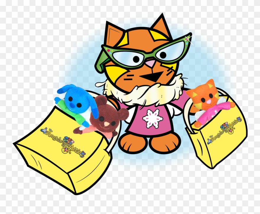 Fun And Creative Soft Toys, Coloring Books, Signed - Magickal Attic Clipart