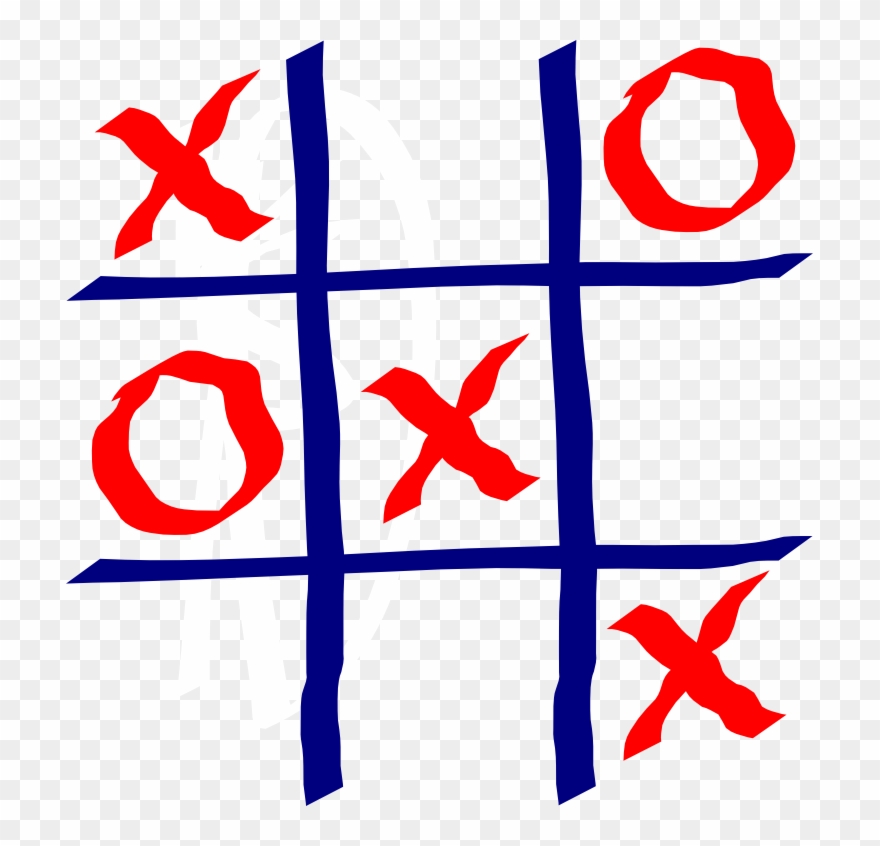 Partner Work - Clipart Tic Tac Toe - Png Download