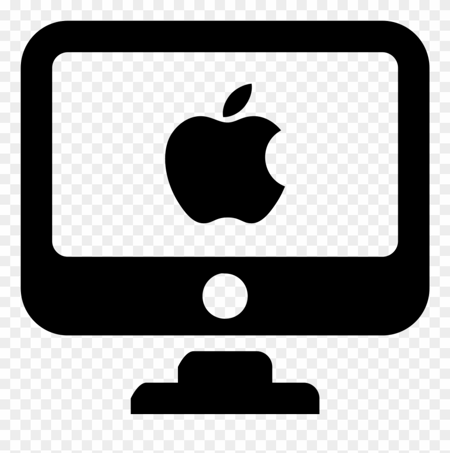 Unique Computer Monitor Png - Mac Icon Clipart