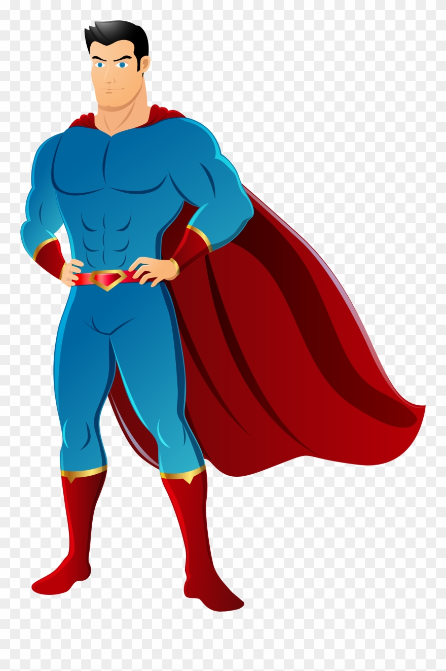 Transparent Clip Art Image - Super Hero Transparent Background - Png Download