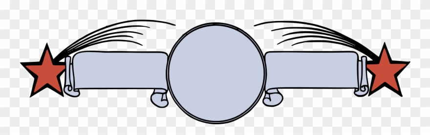 Drawing Flag Web Banner Star - Banner Decoration Png Clipart