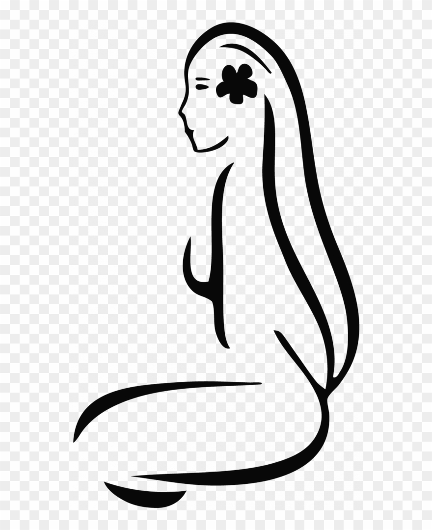 Hawaiian Girl Sticker - Ufo Coloring Pages Clipart