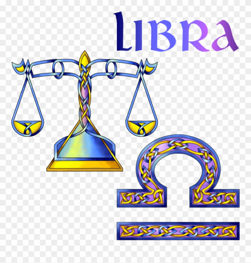 Libra Ornament (oval) Clipart