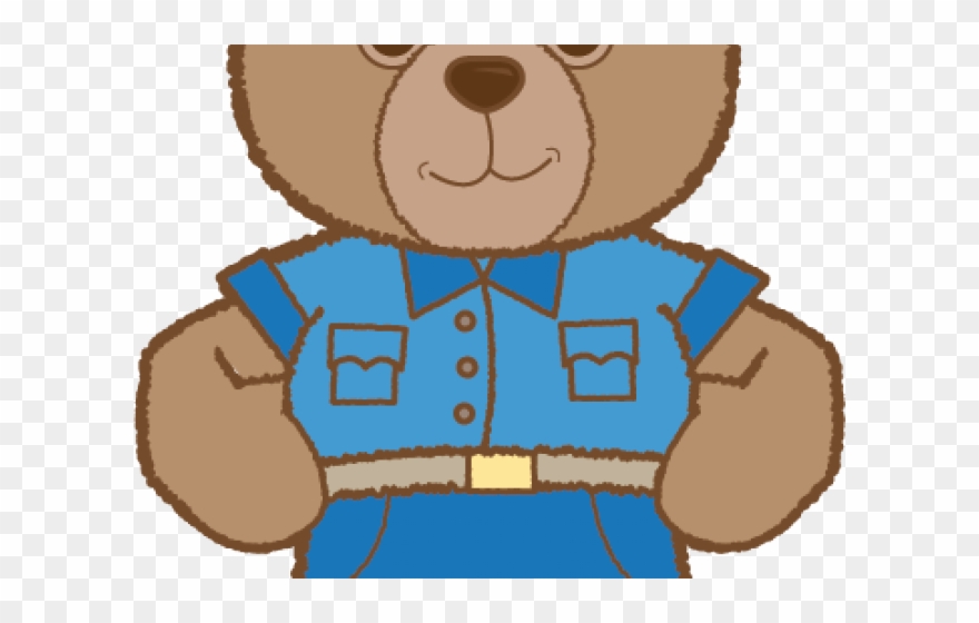 Police Clipart Bear - Police Teddy Bear Clipart - Png Download