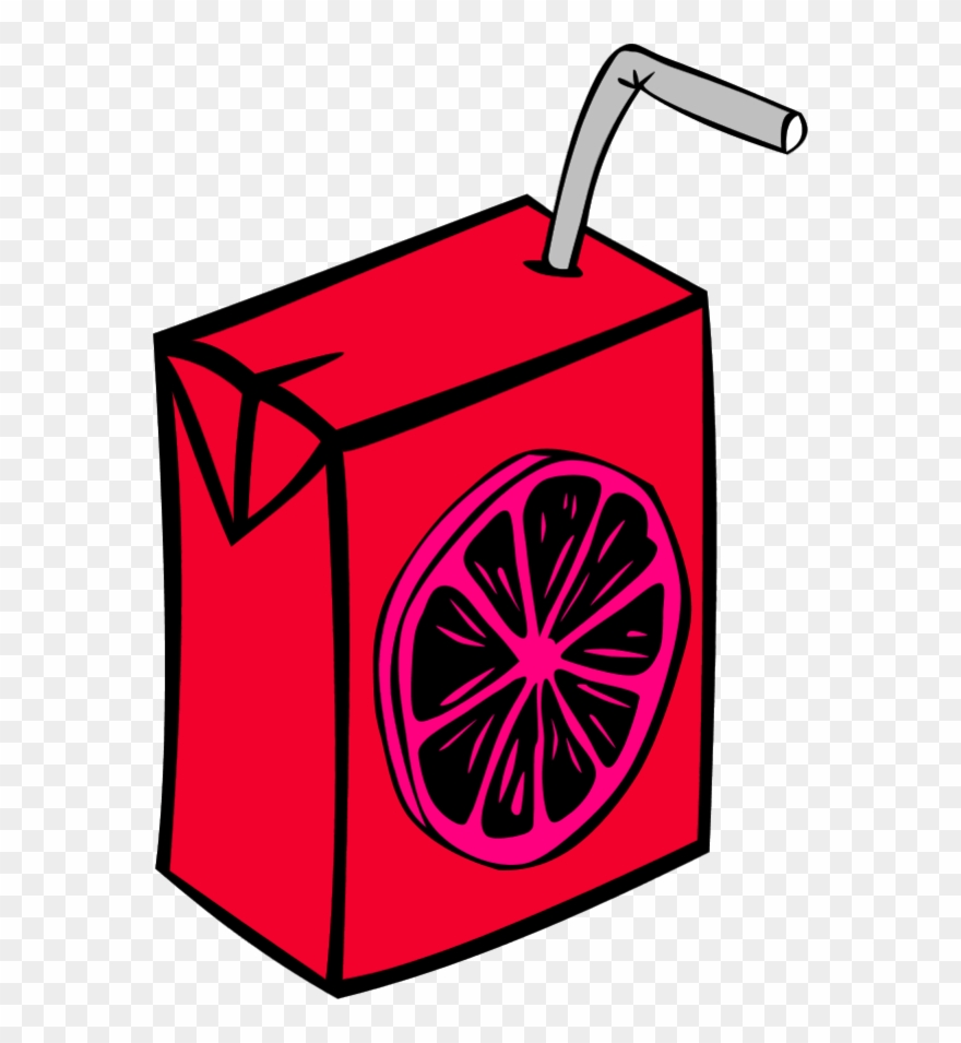 Vector Clip Art - Juice Box Clipart Png Transparent Png