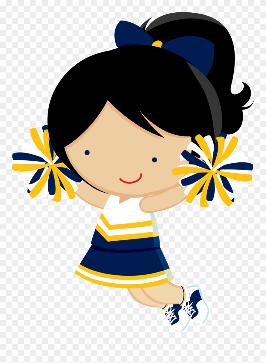 Daycare Clipart Gymnast - Lider De Torcida Desenho - Png Download