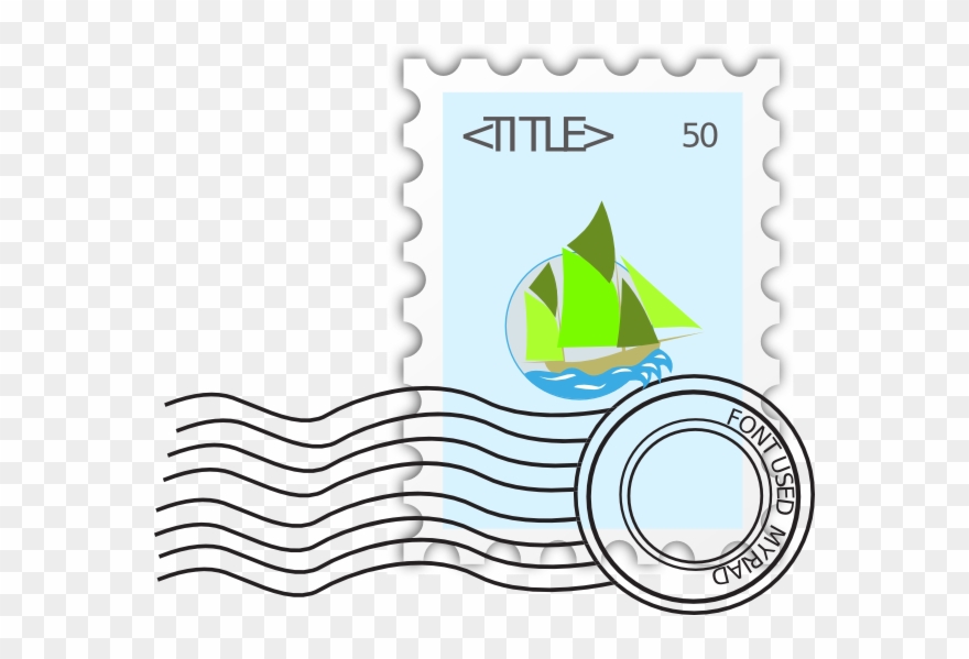 Postage Stamp Clip Art - Png Download