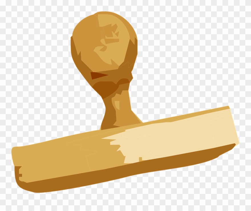 Rubber Stamp Png Carimbo Desenho Png Clipart 153670 Pinclipart