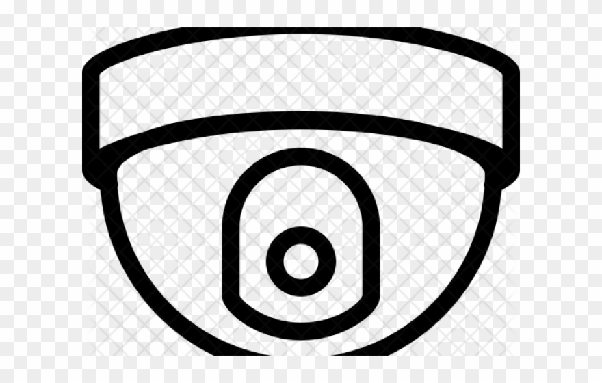 Cctv Clipart Security Camera - Circle - Png Download
