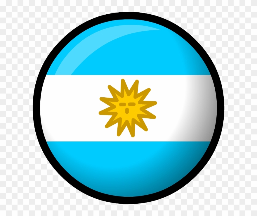 Argentina Flag - Banderas Club Penguin Clipart