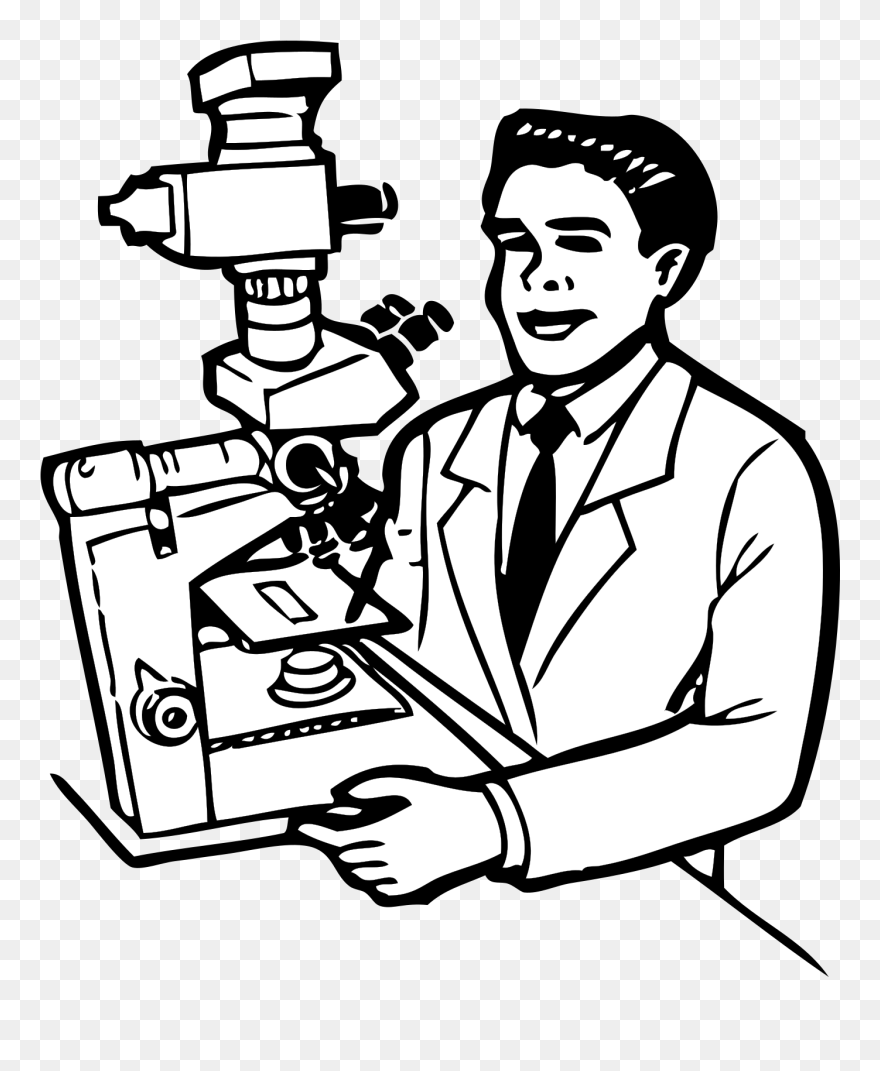 Bubbles Clip Art Download - Scientist Clip Art - Png Download