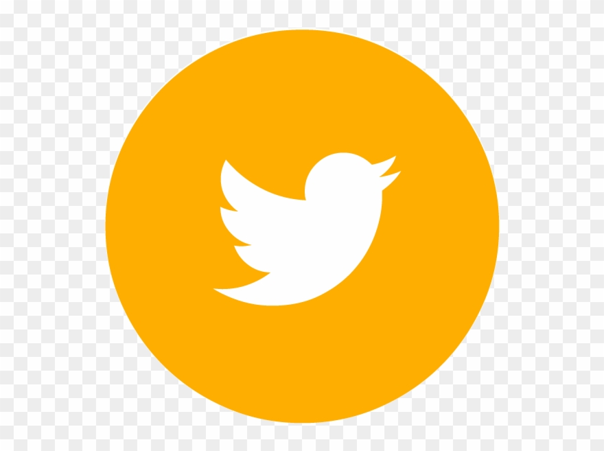 Online Ticket Reservation - Twitter Circle Icon Png Clipart