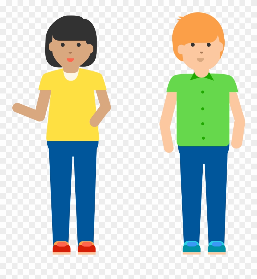 Brothers Clipart One Brother - One Brother And One Sister Clipart - Png Download