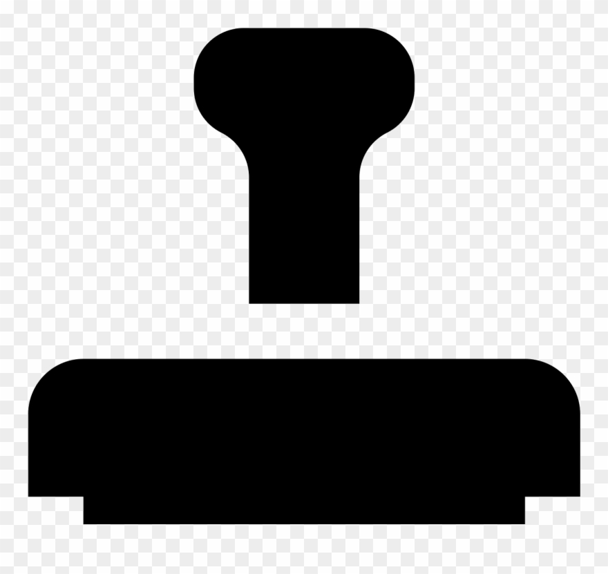 Rubber Stamp Icon - Icon Clipart