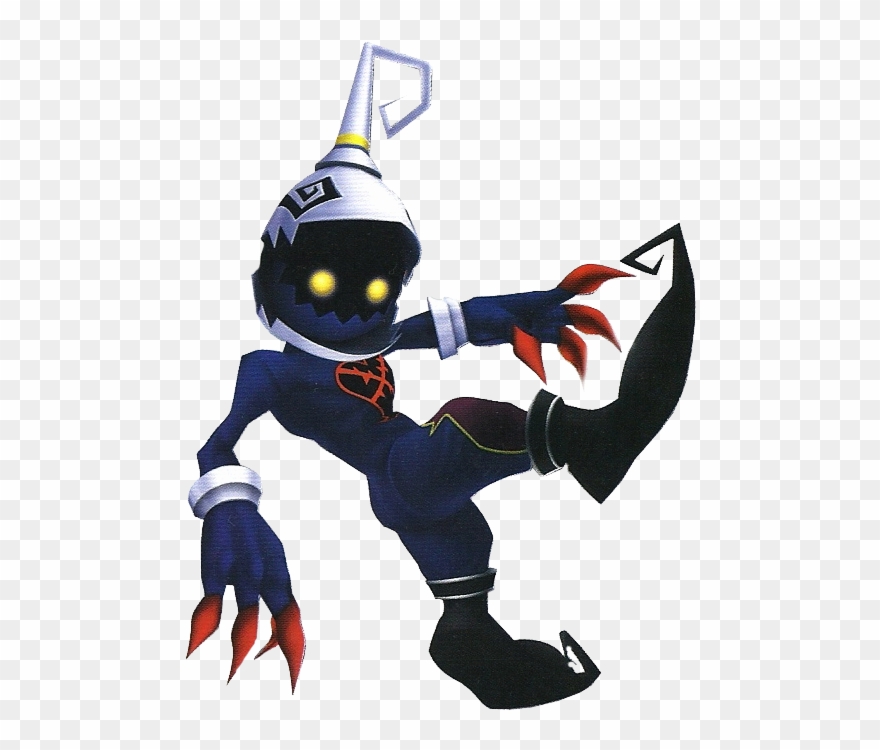 A Regular Soldier - Kingdom Hearts Soldier Heartless Clipart