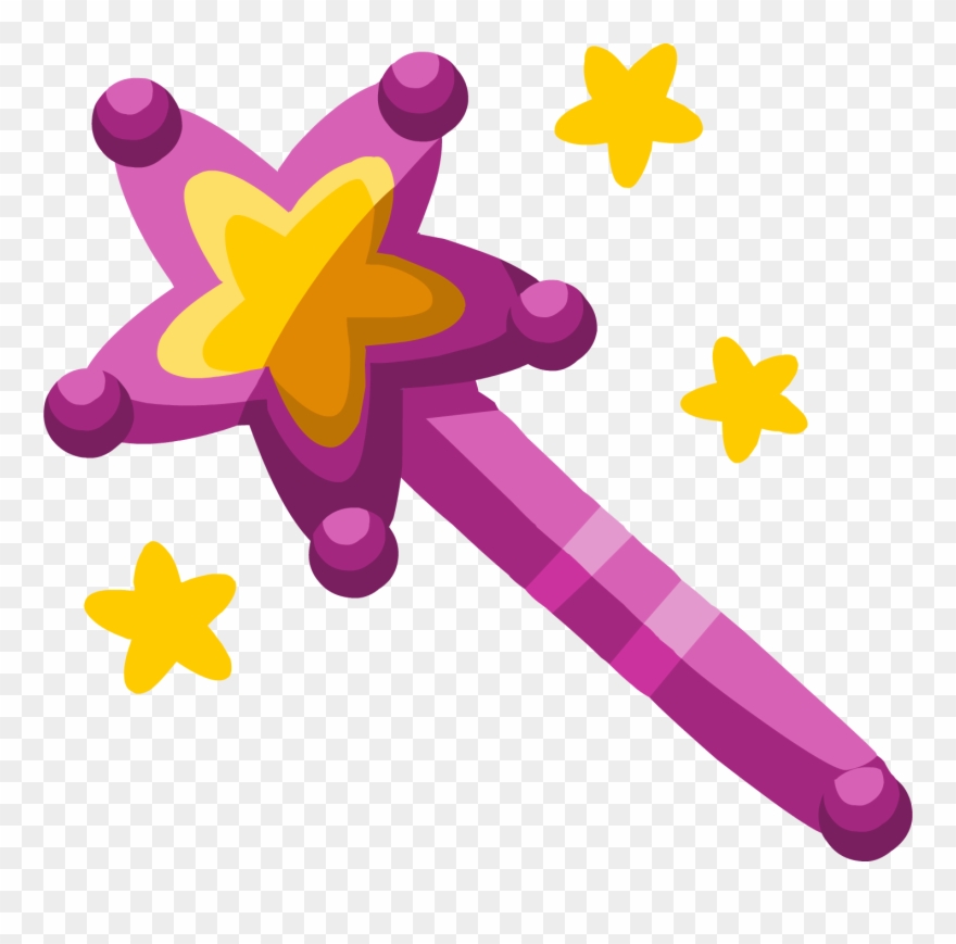 Facebook Monster World Game - Light Blue And Gold Stars Clipart