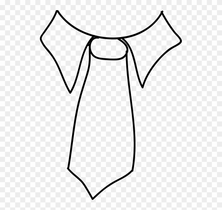 Bow Tie Necktie Tie Clip White Tie Tuxedo - Tie Clip Art Black And White - Png Download