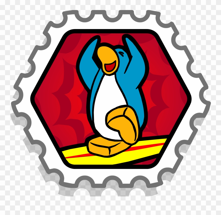Survivor Stamp - Club Penguin Puffle Plus Stamp Clipart