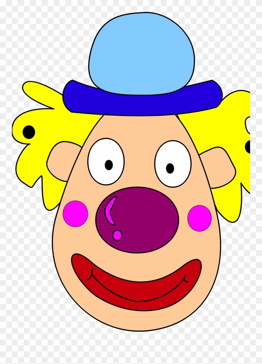 Download Graphic Free Download Mickey Mouse Clip Art - Happy Clown Face Clip Art - Png Download