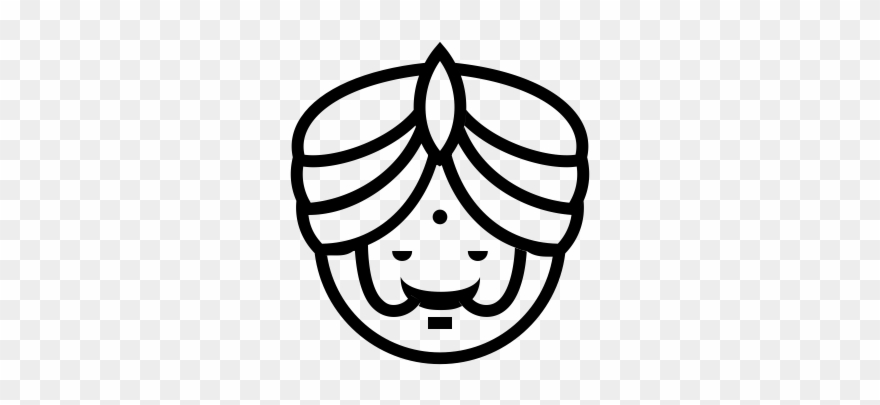 Desenho Para Colorir De Indiano Clipart