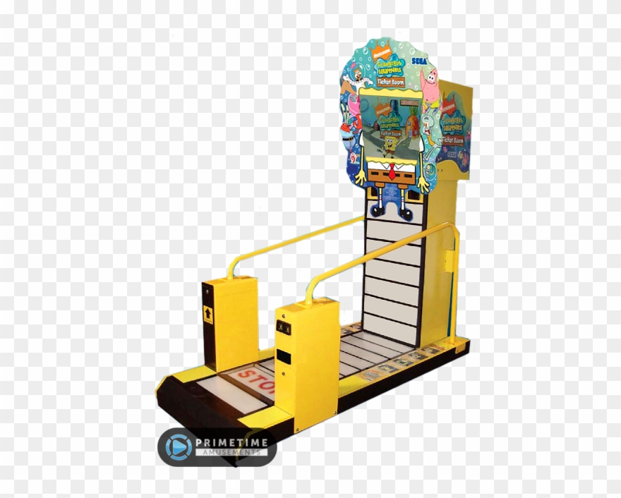 Kiddie Games For Sale Rent Primetime Amusements - Spongebob Squarepants Ticket Boom Clipart