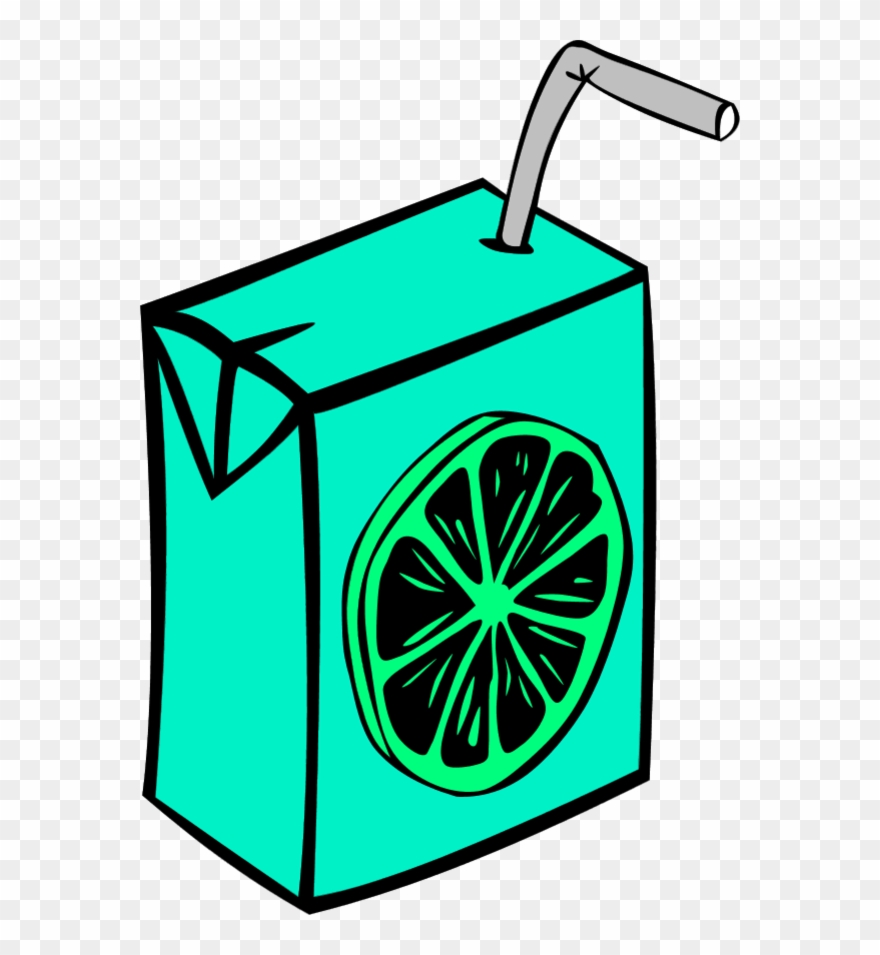 Vector Clip Art - Juice Box Clipart Png Transparent Png