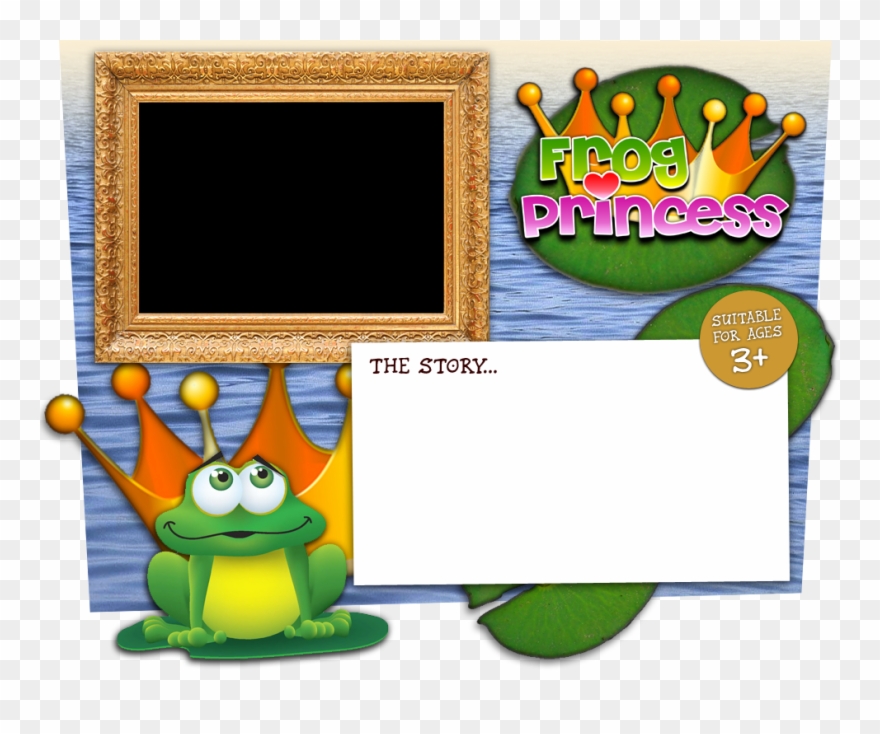 Puppet Company - Puppet Lab - Frog That Did Not Like Water [book] Clipart