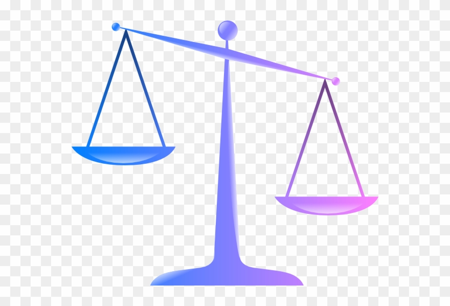Justice Scales Clip Art - Scales Of Justice Clip Art - Png Download