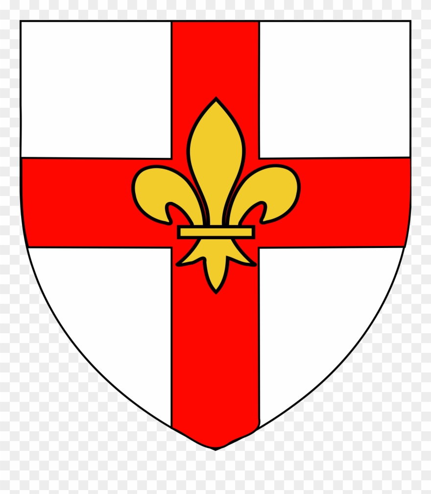 Fleur De Lis Shield - City Of Lincoln Logo Clipart