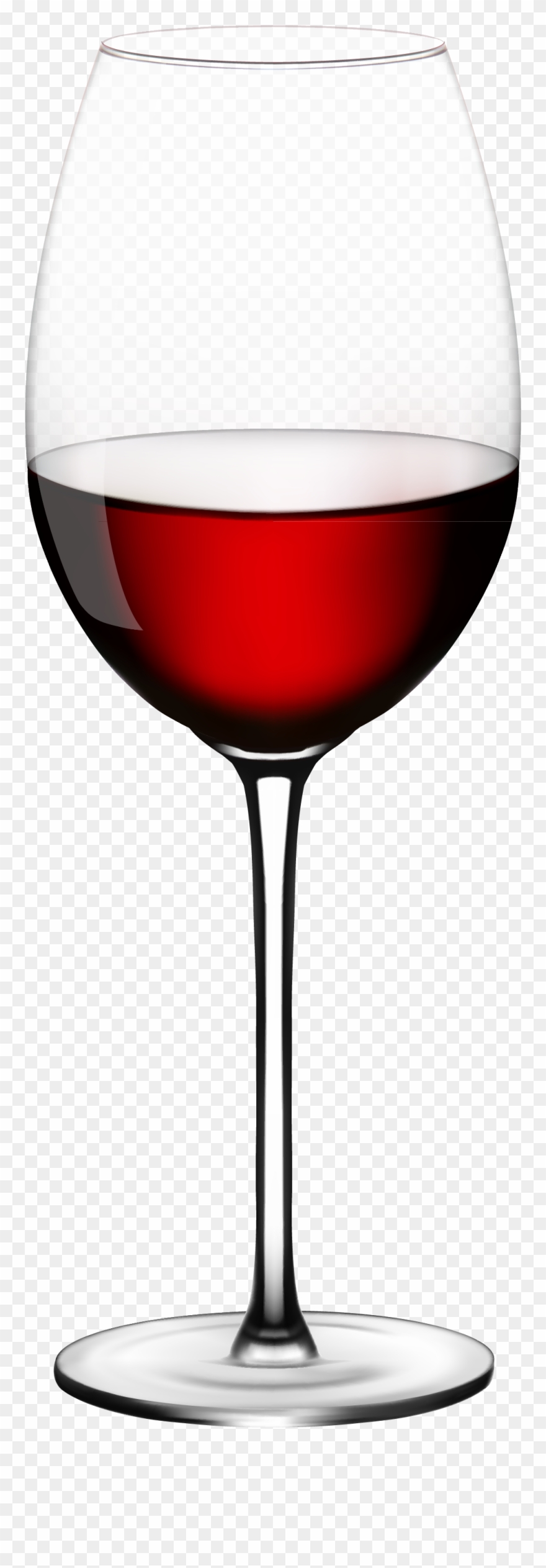 Wine - Clipart - Transparent Wine Glass Png
