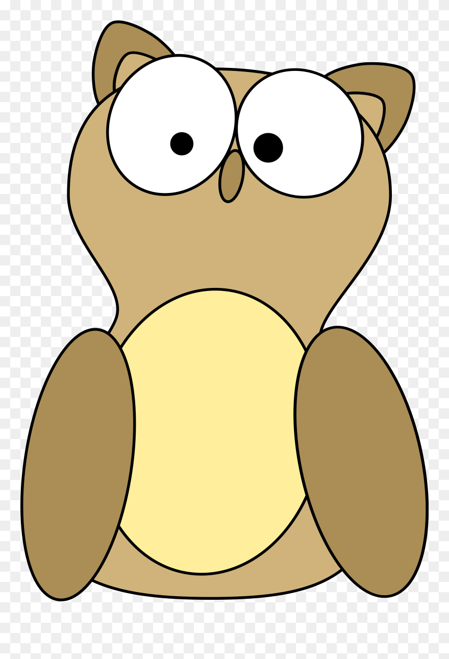 Image For Owl Animal Clip Art - Cartoon Owl - Png Download