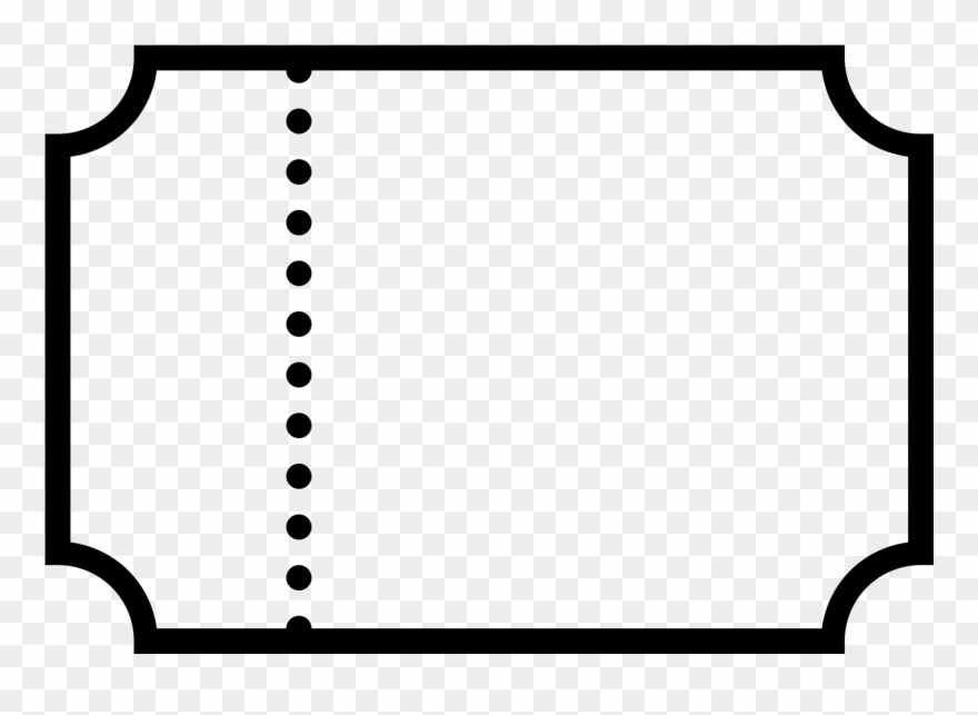 Train Ticket Icon - Ticket Icon Clipart