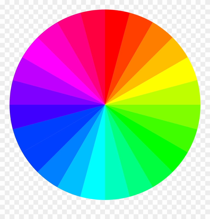 Download Colored Clip Art Color Wheel Transparent Background Png
