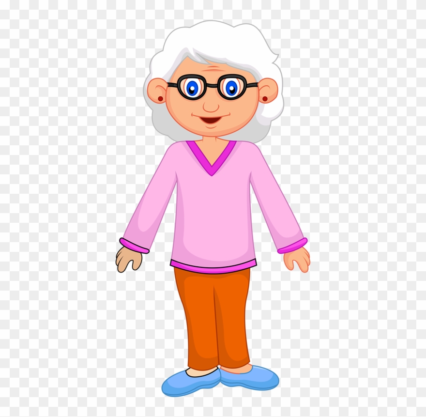 Abuelas Animados Png Clipart