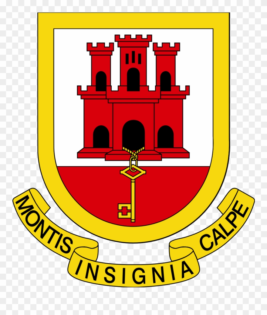 The Stamps Were Designed By Anselmo Torres And Printed - Flag Of Gibraltar Clipart