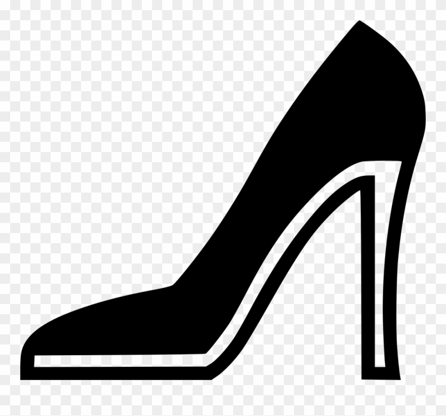High Heel Svg Png Icon Free Download - Scalable Vector Graphics Clipart
