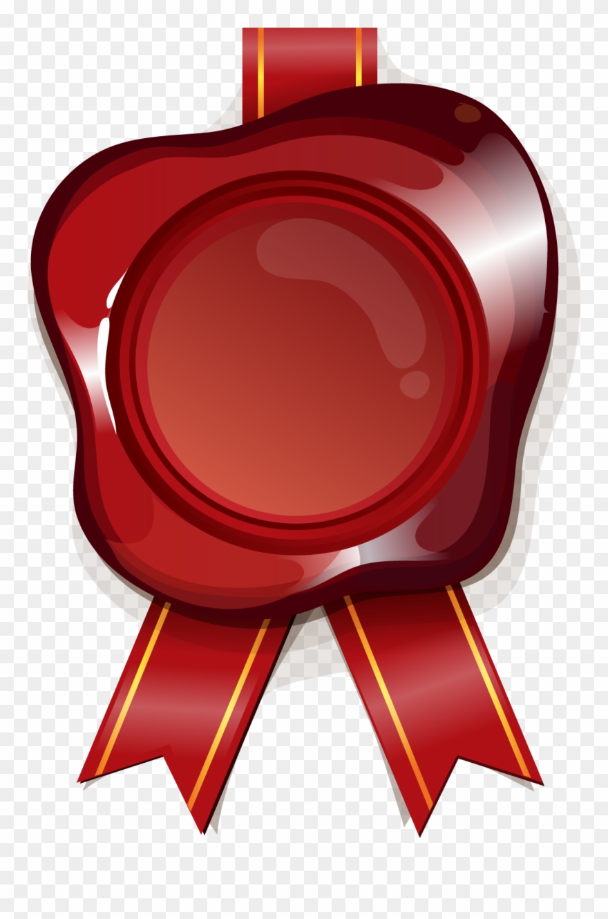 Sealing Postage Stamp Badge - Seal Clipart