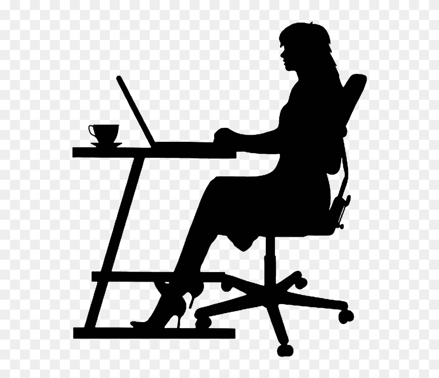 Random Notes On Nj Government Lawsuit Alleges That - Secretary Clipart Black And White - Png Download