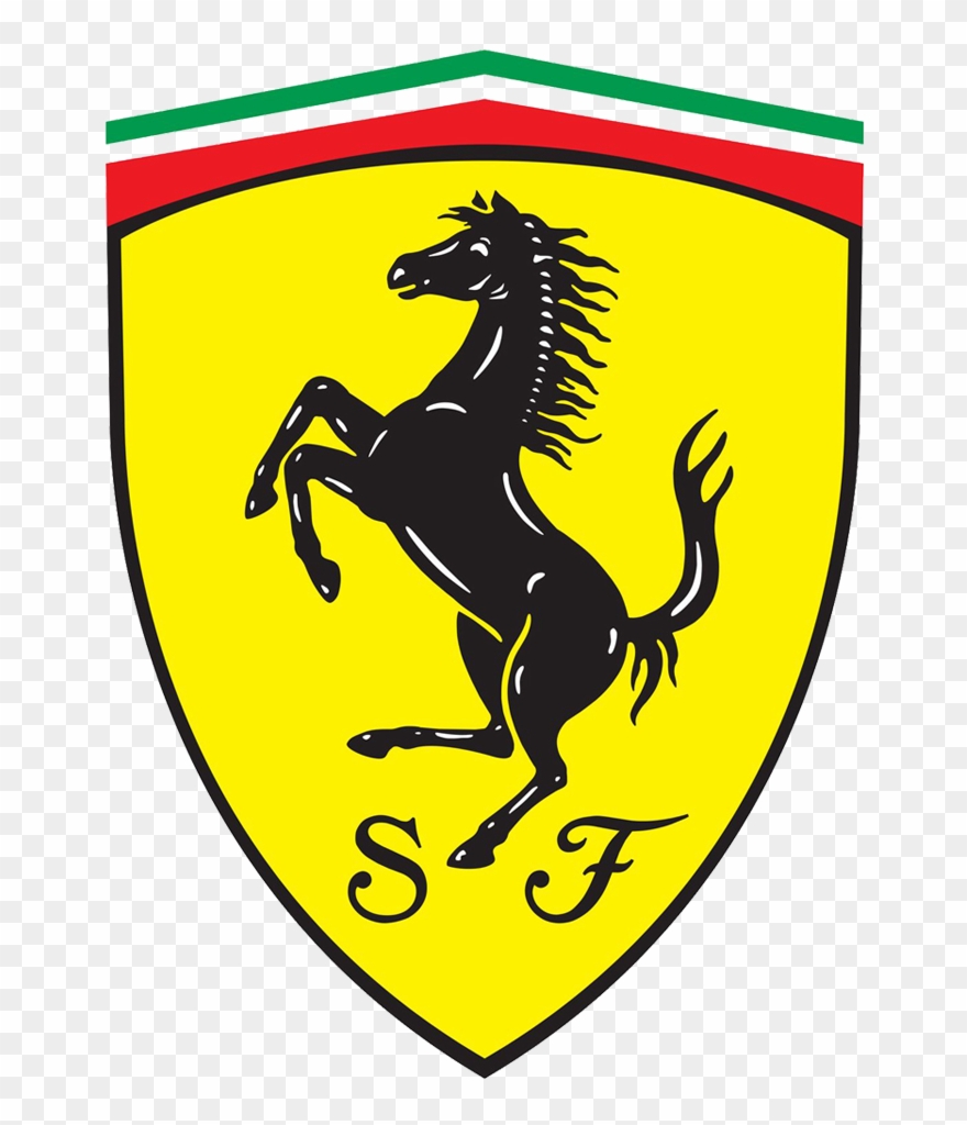 Ferrari Cliparts - 100 Pics Horse Logo - Png Download