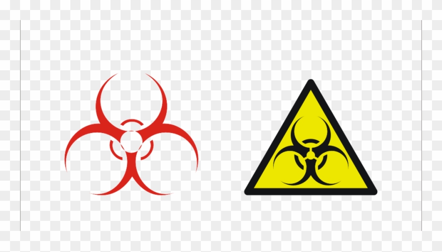 Banner Freeuse Stock Logo Format Cdr Ai - Biohazard Symbol Clipart